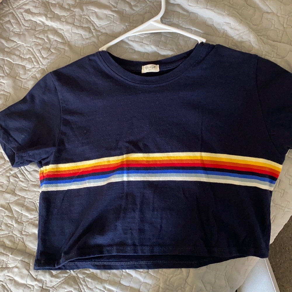 John Galt/Brandy Melville Cropped Shirt